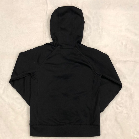 Adidas Full Zip fleece lined hoodie Boys Size 8 - Picture 2 of 3